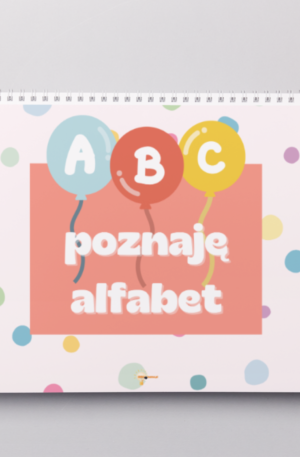 Poznaję Alfabet - książka interaktywna do nauki alfabetu