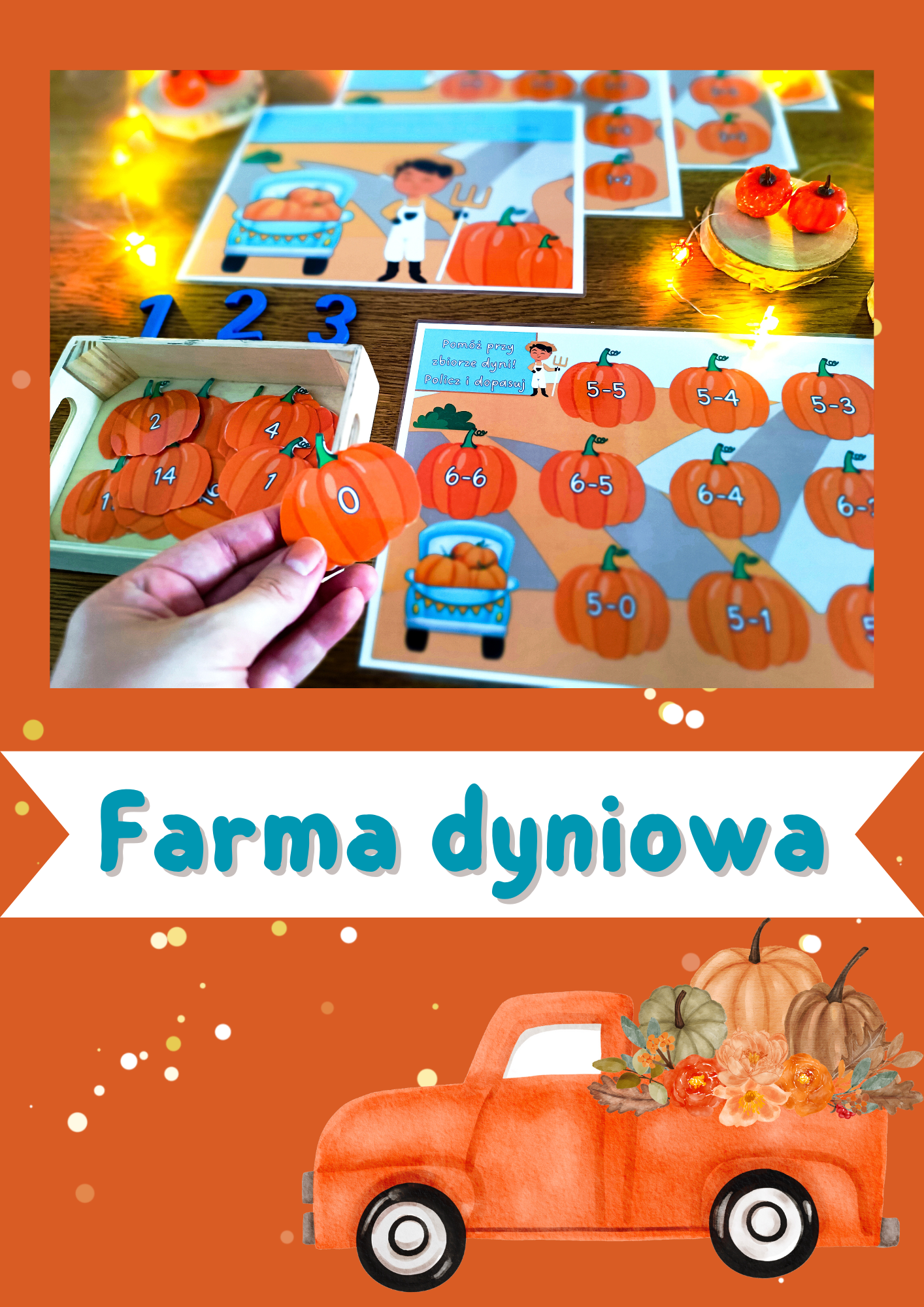 Farma Dyniowa – matematyczna zabawa w jesiennym klimacie